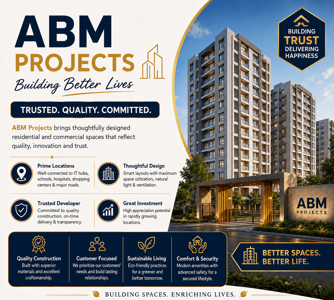 ABM Vanagaram residential apartments Chennai