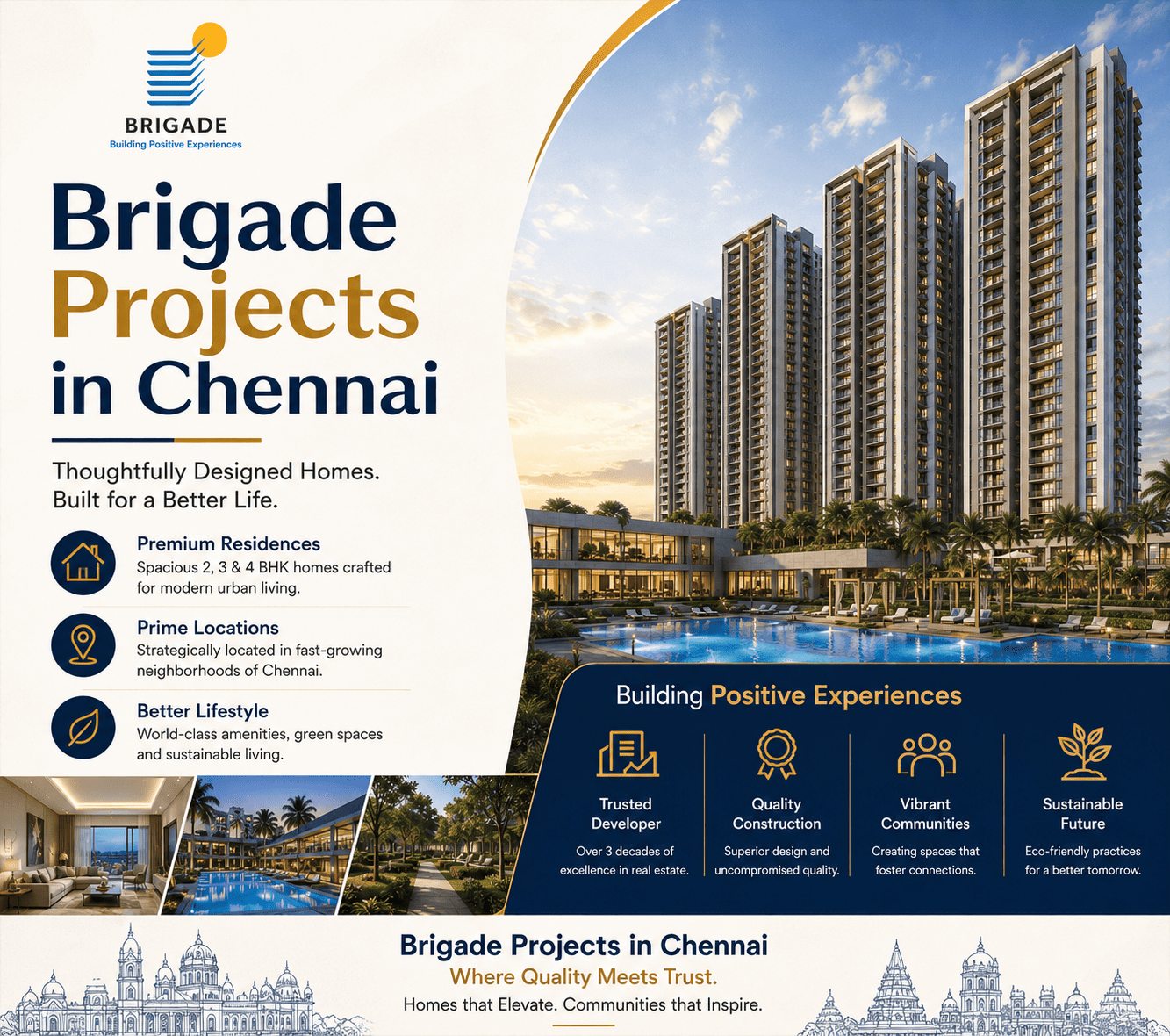 Brigade Vanagaram residential apartments Chennai