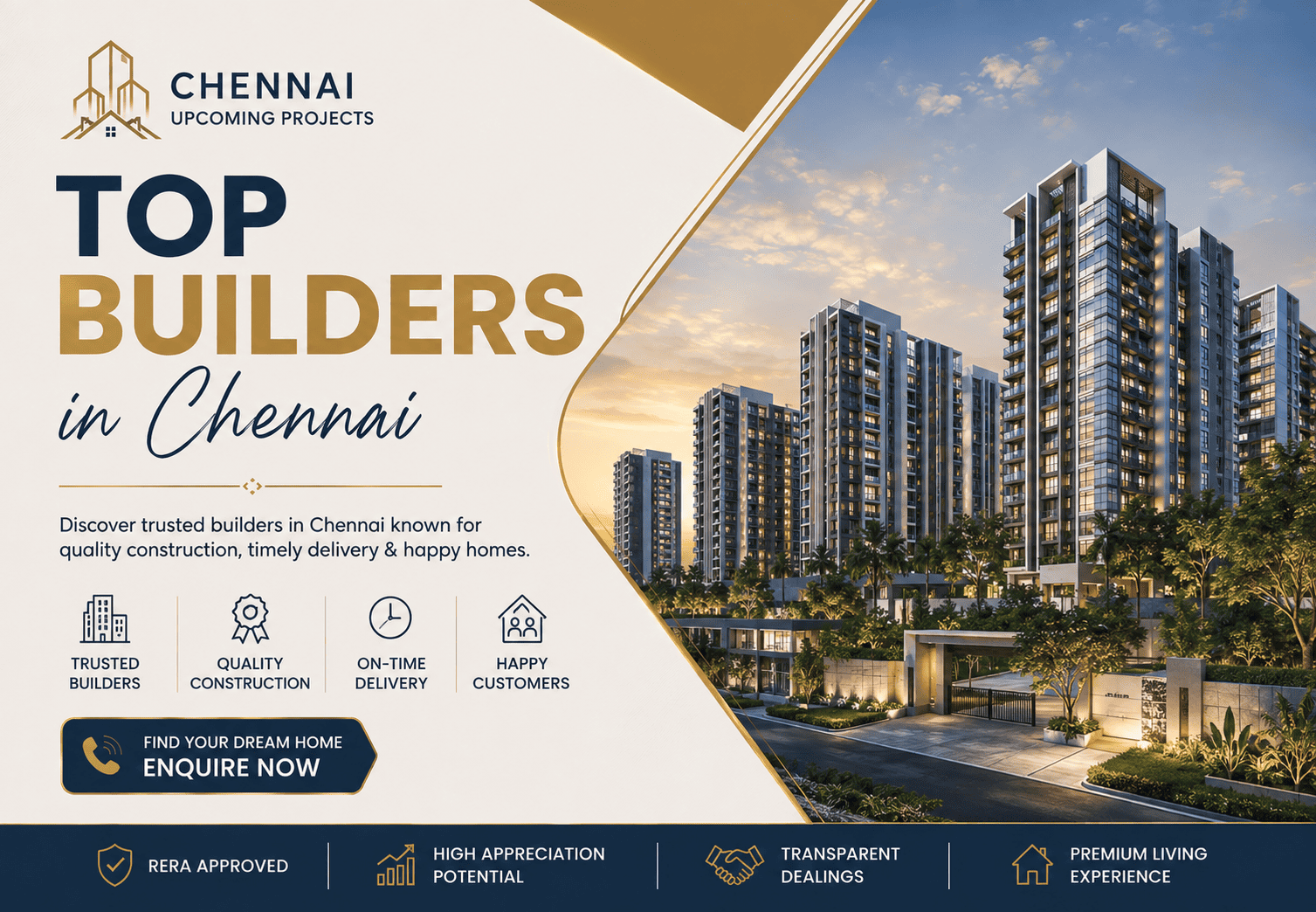 Top real estate builders and developers in Chennai