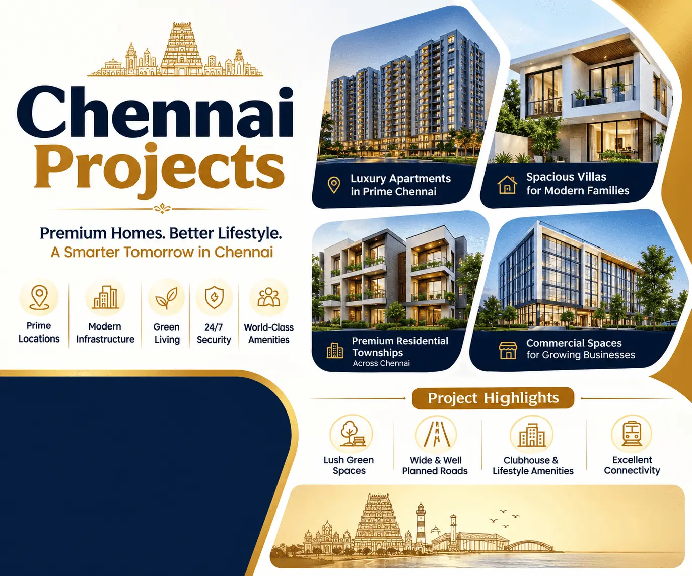 Modern residential projects in Chennai