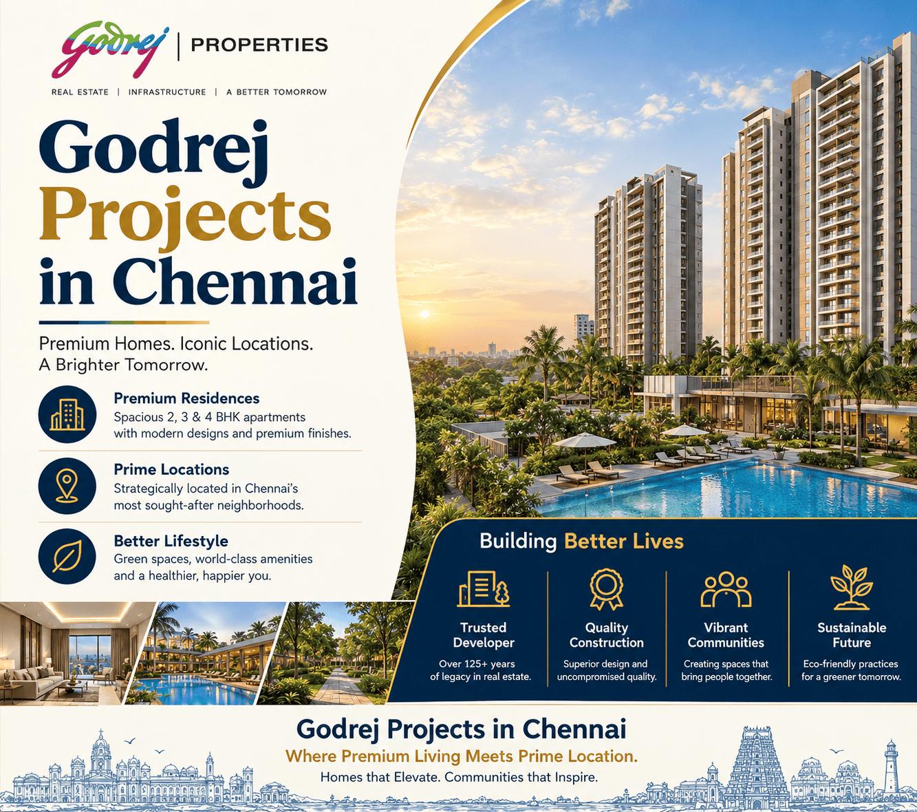 Godrej residential apartments Chennai