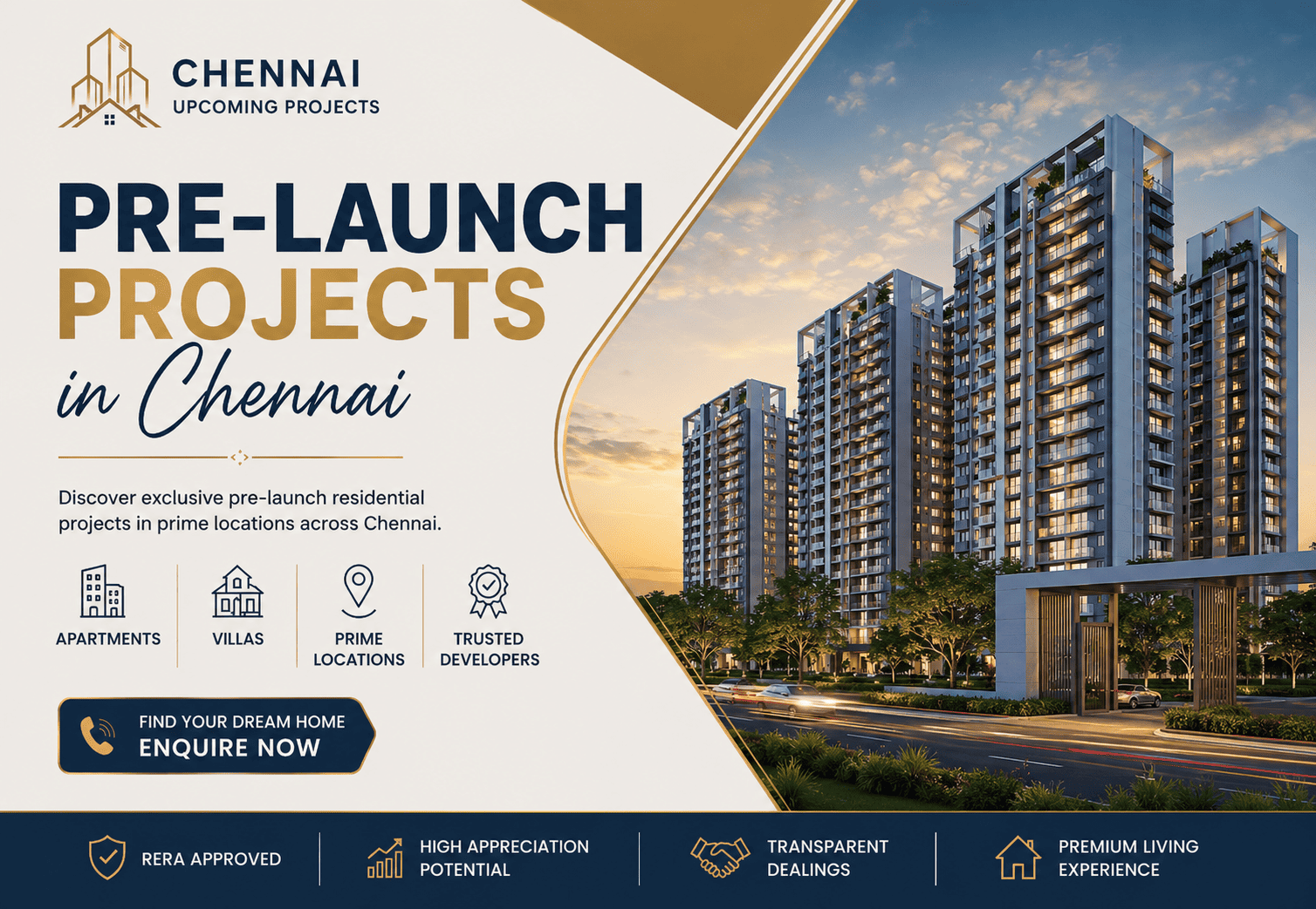 Pre-Launch Projects in Chennai